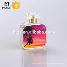 professional glassware manufacturer supply 100ml customized design perfume glass bottle
